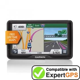 Download your Garmin nüvi 2757LM waypoints and tracklogs and create maps with ExpertGPS