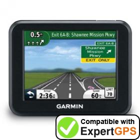 Download your Garmin nüvi 30 waypoints and tracklogs and create maps with ExpertGPS