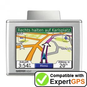 Download your Garmin nüvi 300T waypoints and tracklogs and create maps with ExpertGPS