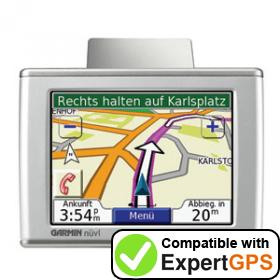 Download your Garmin nüvi 310T waypoints and tracklogs and create maps with ExpertGPS