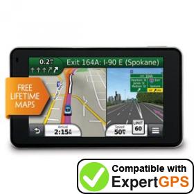 Download your Garmin nüvi 3450LM waypoints and tracklogs and create maps with ExpertGPS