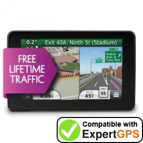 Download your Garmin nüvi 3540LT waypoints and tracklogs and create maps with ExpertGPS