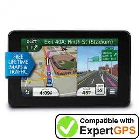 Download your Garmin nüvi 3580LMT waypoints and tracklogs and create maps with ExpertGPS