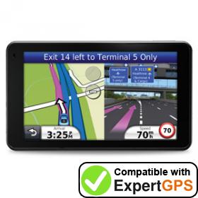 Download your Garmin nüvi 3710 waypoints and tracklogs and create maps with ExpertGPS