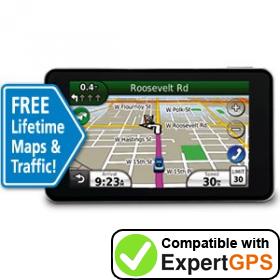 Download your Garmin nüvi 3760LMT waypoints and tracklogs and create maps with ExpertGPS