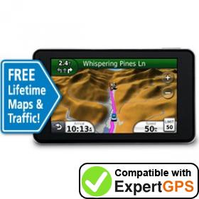 Download your Garmin nüvi 3790LMT waypoints and tracklogs and create maps with ExpertGPS