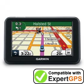 Download your Garmin nüvi 40 waypoints and tracklogs and create maps with ExpertGPS