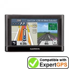 Download your Garmin nüvi 42 waypoints and tracklogs and create maps with ExpertGPS
