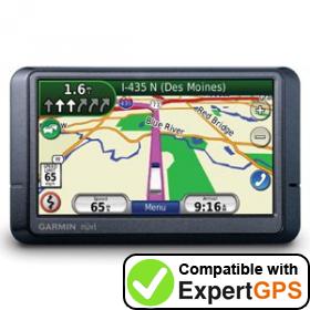 Download your Garmin nüvi 465T waypoints and tracklogs and create maps with ExpertGPS