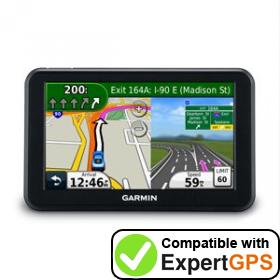 Download your Garmin nüvi 50 waypoints and tracklogs and create maps with ExpertGPS