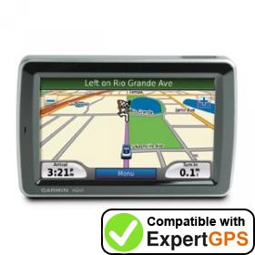 Download your Garmin nüvi 5000 waypoints and tracklogs and create maps with ExpertGPS