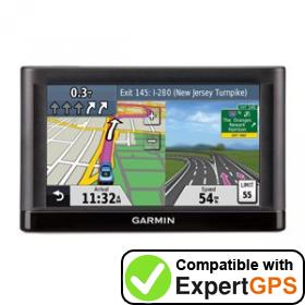 Download your Garmin nüvi 52 waypoints and tracklogs and create maps with ExpertGPS