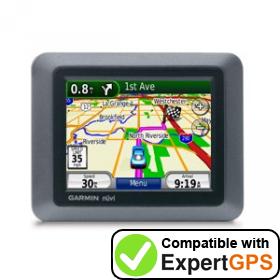 Download your Garmin nüvi 550 waypoints and tracklogs and create maps with ExpertGPS