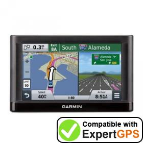 Download your Garmin nüvi 56 waypoints and tracklogs and create maps with ExpertGPS