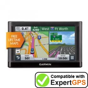 Download your Garmin nüvi 56LM waypoints and tracklogs and create maps with ExpertGPS
