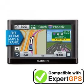 Download your Garmin nüvi 56LMT waypoints and tracklogs and create maps with ExpertGPS