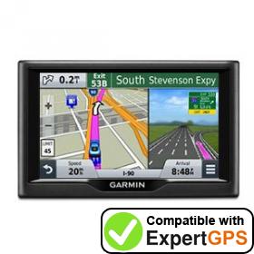 Download your Garmin nüvi 58 waypoints and tracklogs and create maps with ExpertGPS
