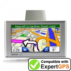 Download your Garmin nüvi 600 waypoints and tracklogs and create maps with ExpertGPS