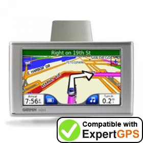 Download your Garmin nüvi 650 waypoints and tracklogs and create maps with ExpertGPS