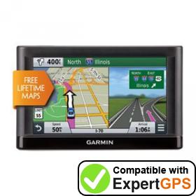 Download your Garmin nüvi 66LM waypoints and tracklogs and create maps with ExpertGPS