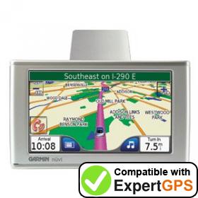 Download your Garmin nüvi 670 waypoints and tracklogs and create maps with ExpertGPS