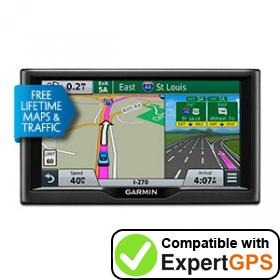 Download your Garmin nüvi 67LMT waypoints and tracklogs and create maps with ExpertGPS