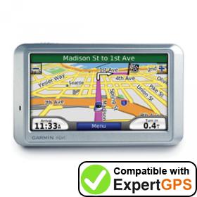 Download your Garmin nüvi 710 waypoints and tracklogs and create maps with ExpertGPS