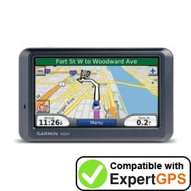 Download your Garmin nüvi 760 waypoints and tracklogs and create maps with ExpertGPS