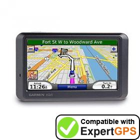 Download your Garmin nüvi 770 waypoints and tracklogs and create maps with ExpertGPS