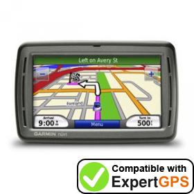 Download your Garmin nüvi 850 waypoints and tracklogs and create maps with ExpertGPS