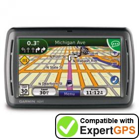 Download your Garmin nüvi 885T waypoints and tracklogs and create maps with ExpertGPS