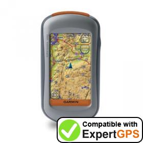 Download your Garmin Oregon 300 waypoints and tracklogs and create maps with ExpertGPS