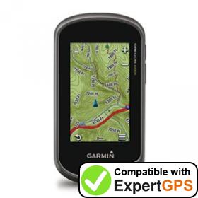 Download your Garmin Oregon 600t waypoints and tracklogs and create maps with ExpertGPS
