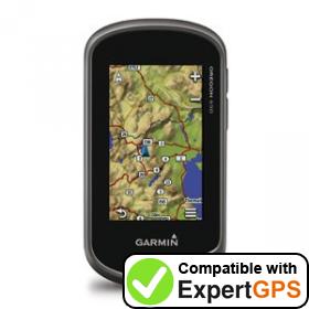 Download your Garmin Oregon 650 waypoints and tracklogs and create maps with ExpertGPS