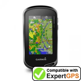 Download your Garmin Oregon 700 waypoints and tracklogs and create maps with ExpertGPS