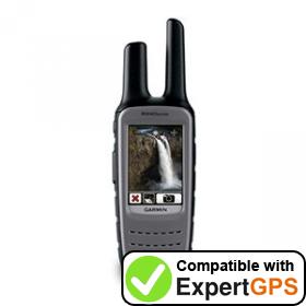 Download your Garmin Rino 655t waypoints and tracklogs and create maps with ExpertGPS