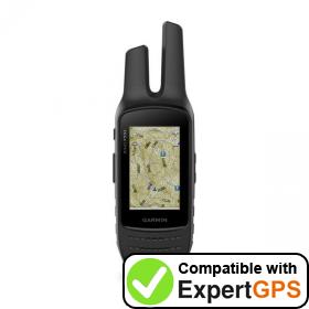 Download your Garmin Rino 755t waypoints and tracklogs and create maps with ExpertGPS