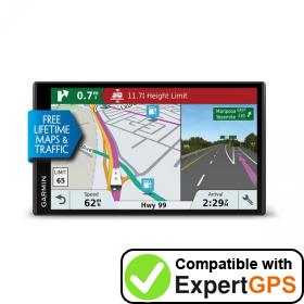 Download your Garmin RV 770 LMT-S waypoints and tracklogs and create maps with ExpertGPS