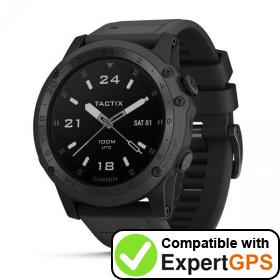 Download your Garmin tactix Charlie waypoints and tracklogs and create maps with ExpertGPS