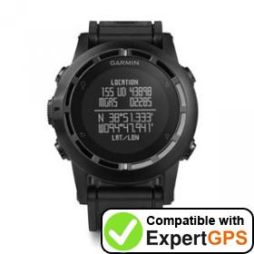 Download your Garmin tactix waypoints and tracklogs and create maps with ExpertGPS