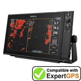 Download your Simrad NSS16 evo3S waypoints and tracklogs and create maps with ExpertGPS