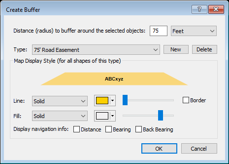 Create Buffer dialog