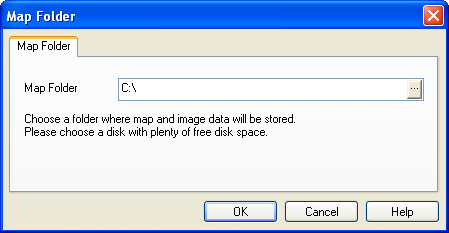 Map Folder dialog