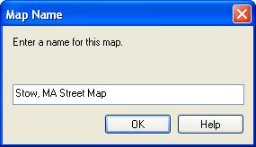 Map Name Dialog