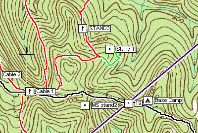 Deer camp map-making is easy with ExpertGPS