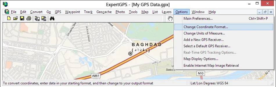 Batch Iraq Coordinate Conversion Software for Windows