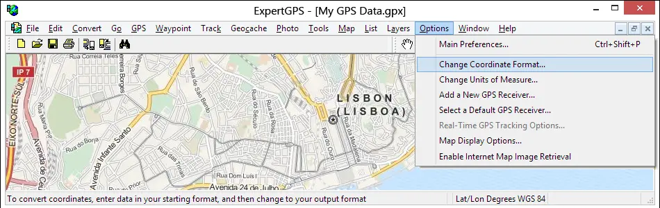 Shapefiles e dados GIS de Portugal