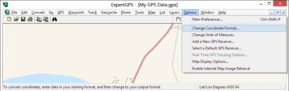 Batch Western Sahara Coordinate Conversion Software for Windows