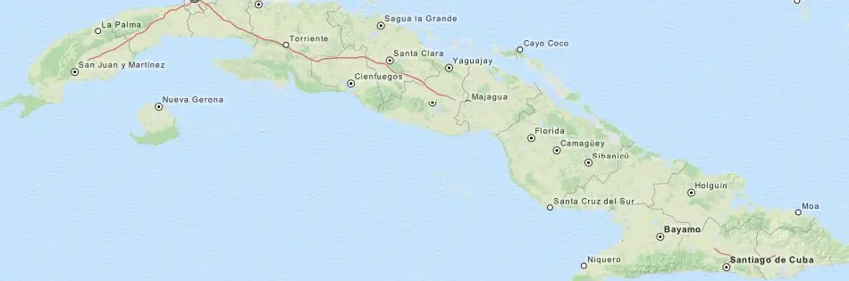 Download Cuba Map Software for GPS